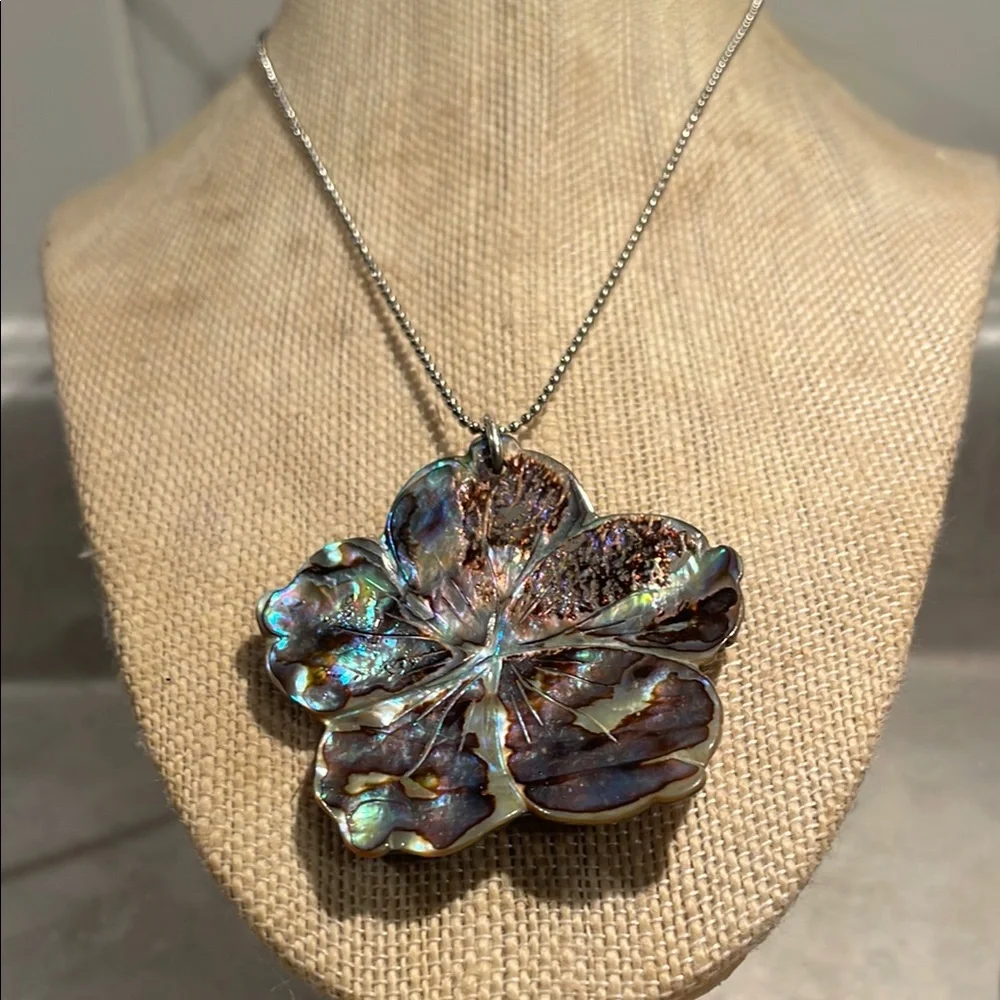Abalone Pendant Necklace